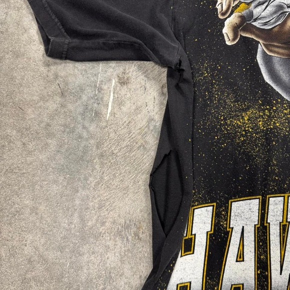 Vintage 90s Iowa Hawkeyes College Football Shirt - Picture 7 of 7